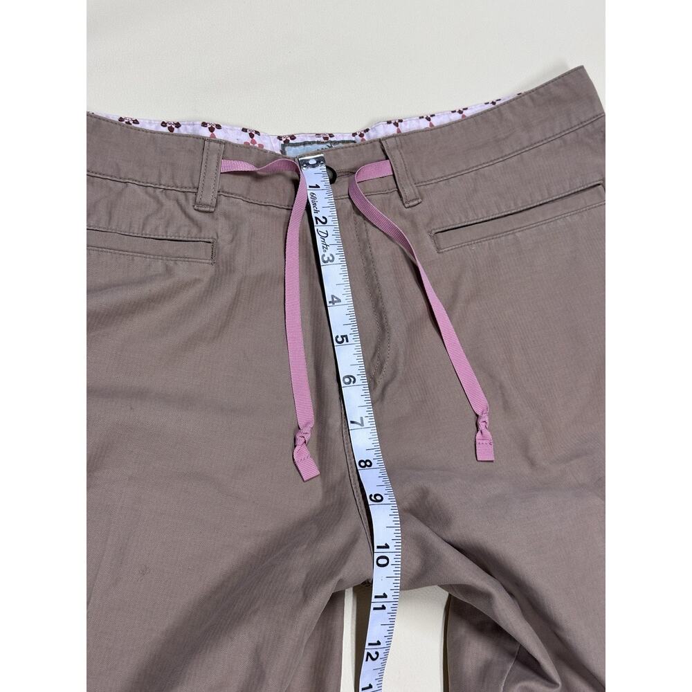 Horny Toad Women's Mauve Shorts with Pink Drawstring - Picture 7 of 9